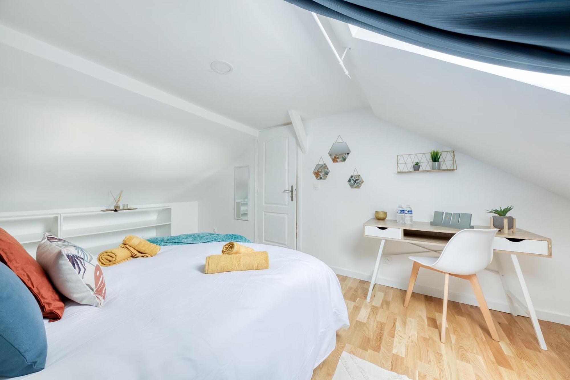 Maison 8 Personnes - Parking - Metro 7 Et Rer B A 6 Minutes Ла-Курнёв Экстерьер фото